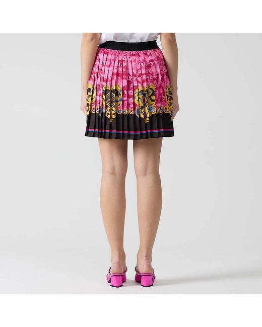 Versace Jeans Couture Red Short Skirts