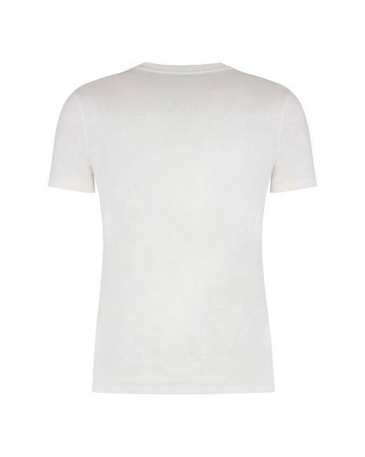 Elisabetta Franchi T-Shirts in het White