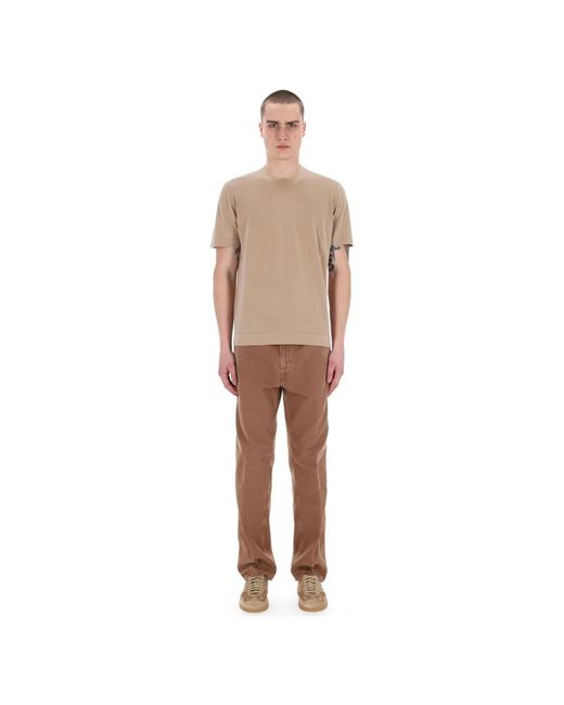 Drumohr Natural T-Shirts for men