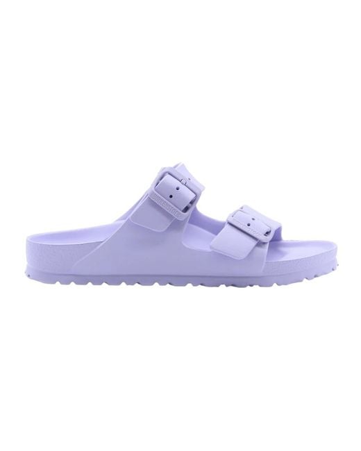 Sliders Birkenstock de color Purple