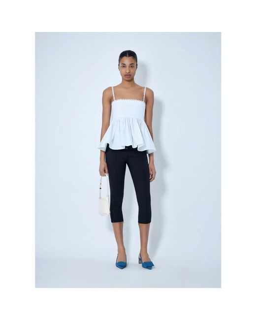 Jacquemus White Sleeveless Tops