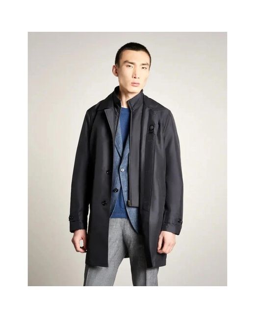 Coats > single-breasted coats Fay pour homme en coloris Blue