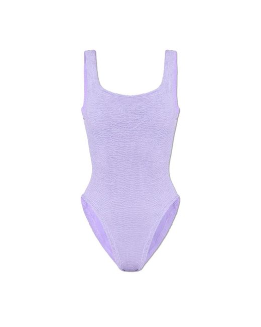 Hunza G Purple One-Piece