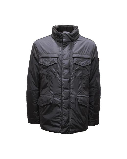 Peuterey Piumino Stripes Jacket E in het Black voor heren