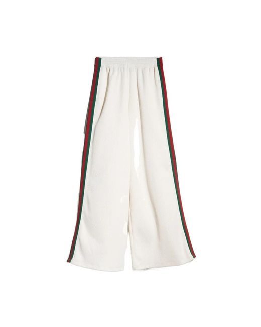 Gucci Wijde Broek in het White