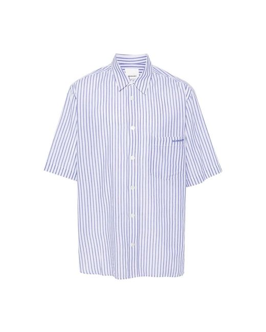 Shirts > short sleeve shirts Isabel Marant pour homme en coloris Blue
