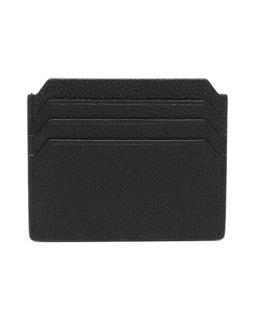 Santoni Black Wallets & Cardholders