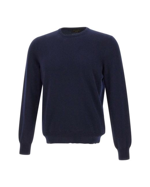 Cashmere Knitwear Gran Sasso pour homme en coloris Blue