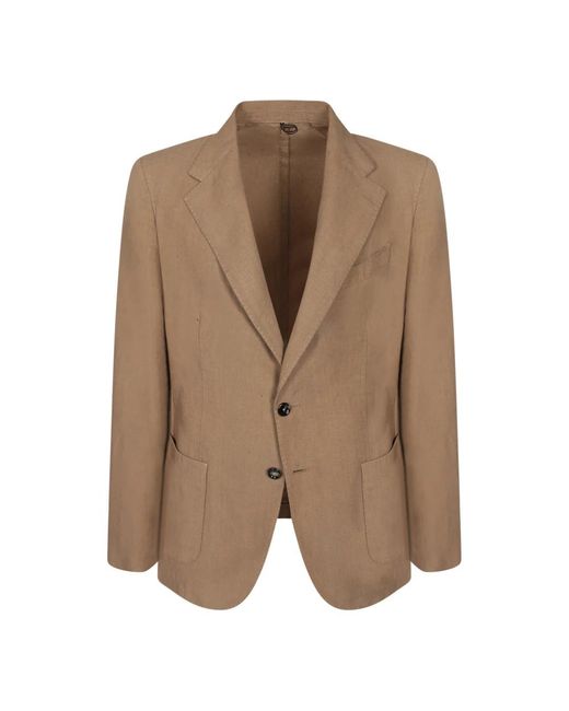 Single Breasted Suits Dell'Oglio de hombre de color Brown