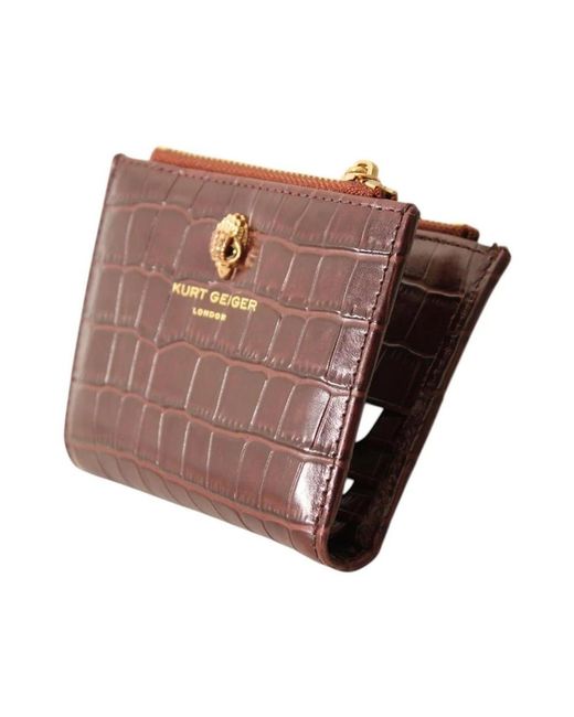Wallets & Cardholders di Kurt Geiger in Brown