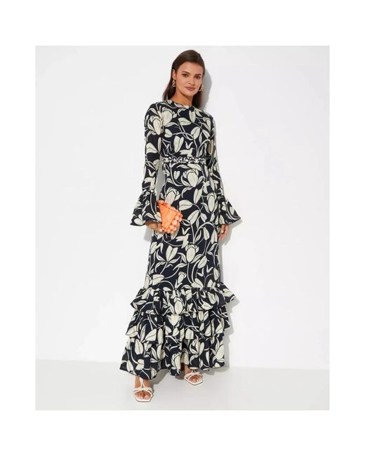 Agua Bendita Black Maxi Dresses