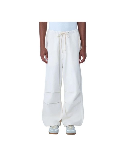 Wide Trousers STORY mfg. de hombre de color White