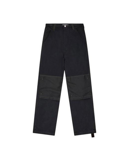 OAMC Blue Straight Trousers for men