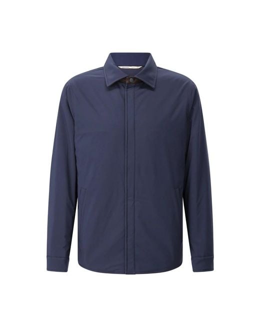 Maurizio Baldassari Blue Light Jackets for men