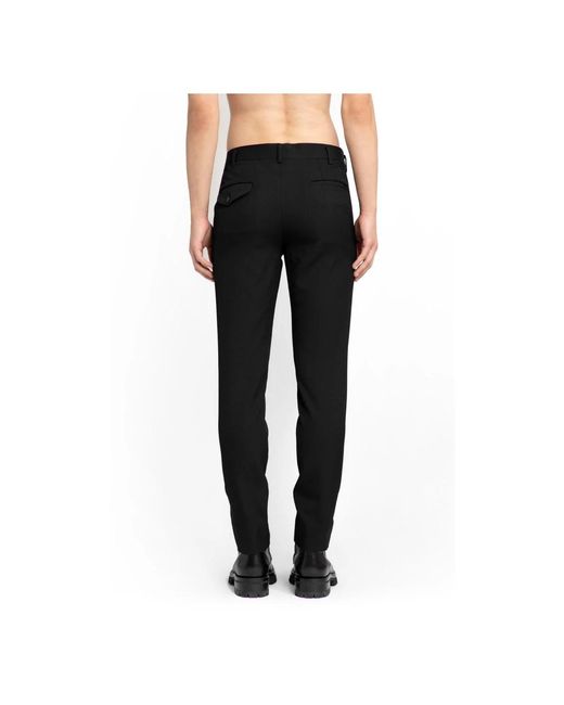 Trousers > slim-fit trousers Comme des Garçons pour homme en coloris Black