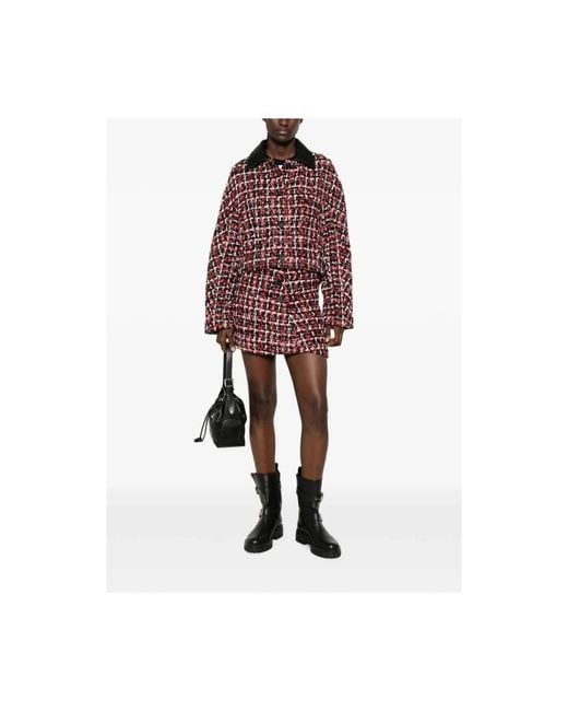IRO Red Tweed Jackets