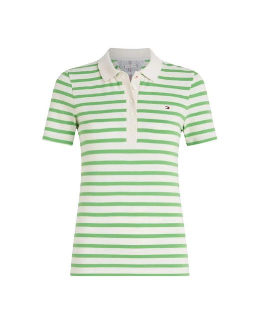 Tommy Hilfiger Green Polo Shirts