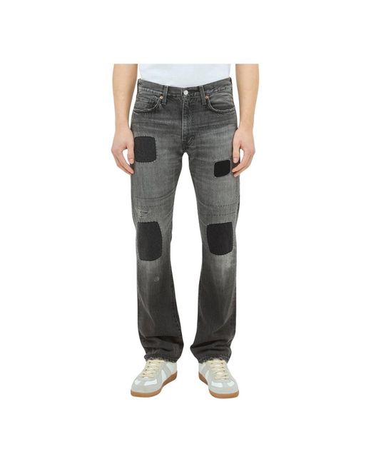 Levi's 505 patchwork jeans levi's in Gray für Herren
