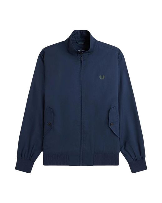 Fred Perry Blue Bomber Jackets for men