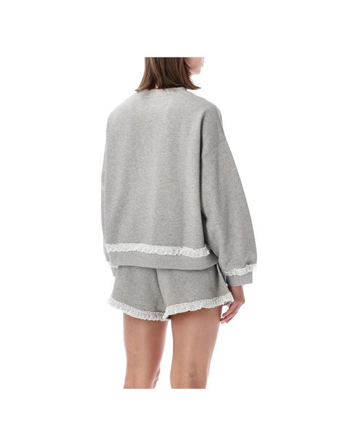 Ganni Gray Sweatshirts