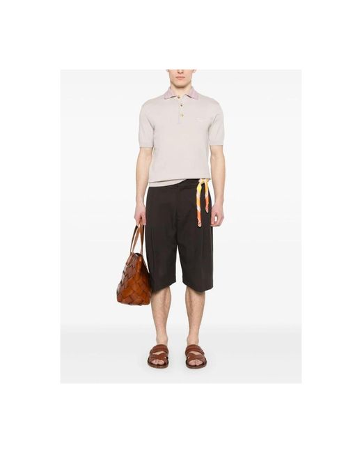 Etro Gray Polo Shirts for men