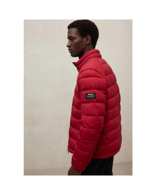 Ecoalf Beret Jacket in het Red voor heren