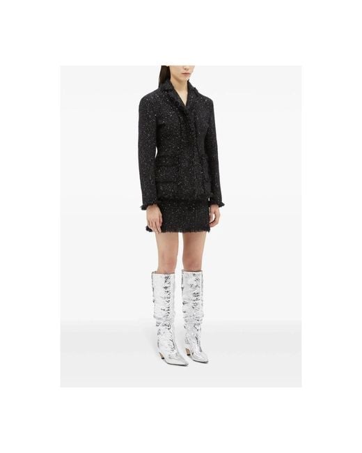Short Skirts MSGM de color Black