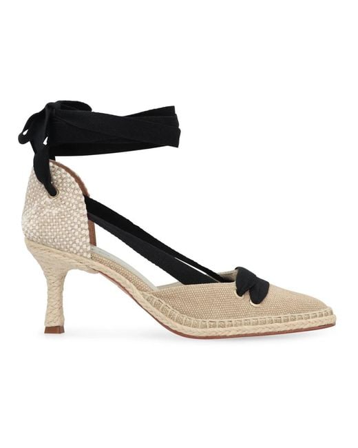 Castaner Metallic Pumps