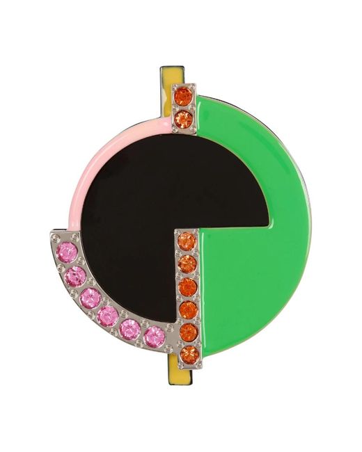 Brooches Balmain de color Green