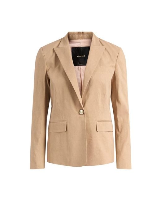 Pinko Natural Blazers