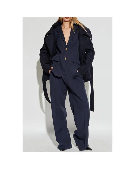 DSquared² Blue Wollmantel