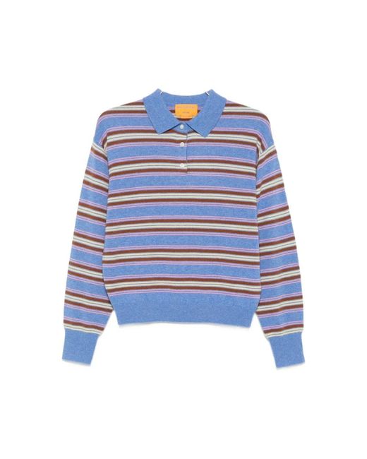 Guest In Residence Blue Polo Shirts