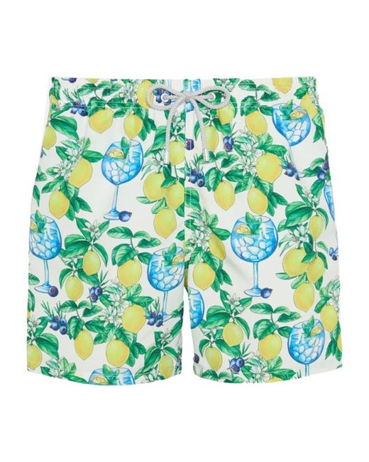 Mc2 Saint Barth Green Beachwear for men