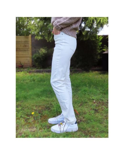 Islow Blue Slim-Fit Trousers