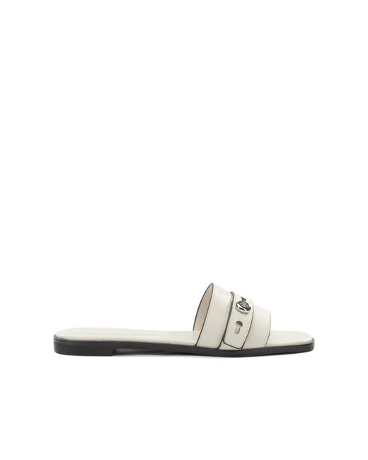 Sliders di Tory Burch in White