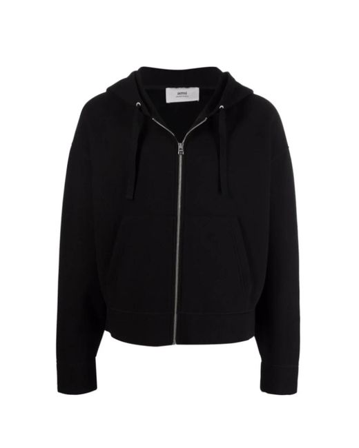 Sweatshirts & hoodies > zip-throughs AMI pour homme en coloris Black