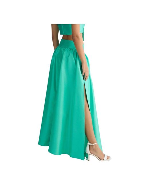 Liu Jo Green Maxi Skirts