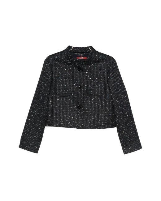 Max Mara Black Light Jackets