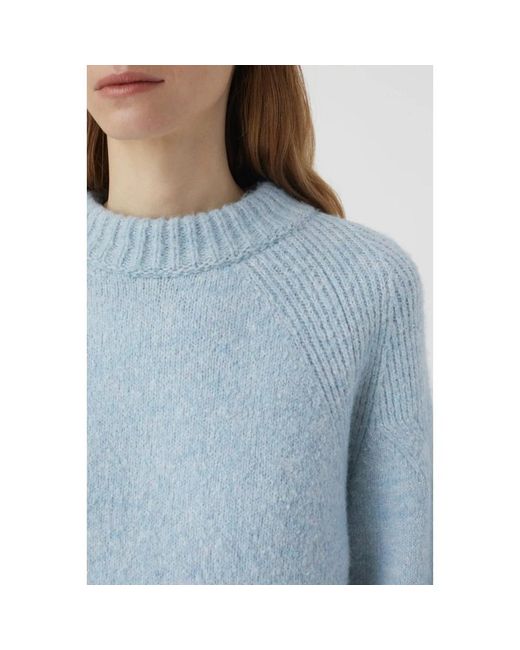 Closed Blue Round-Neck Knitwear