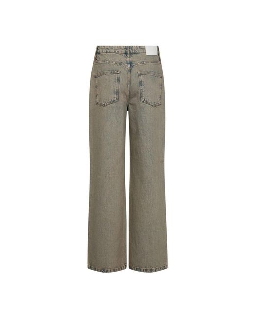 co'couture Gray Straight Fit Jeans