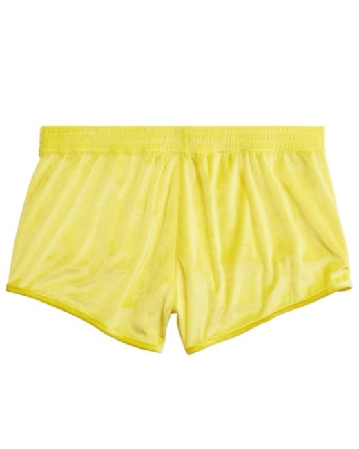 Balenciaga Yellow Short Shorts