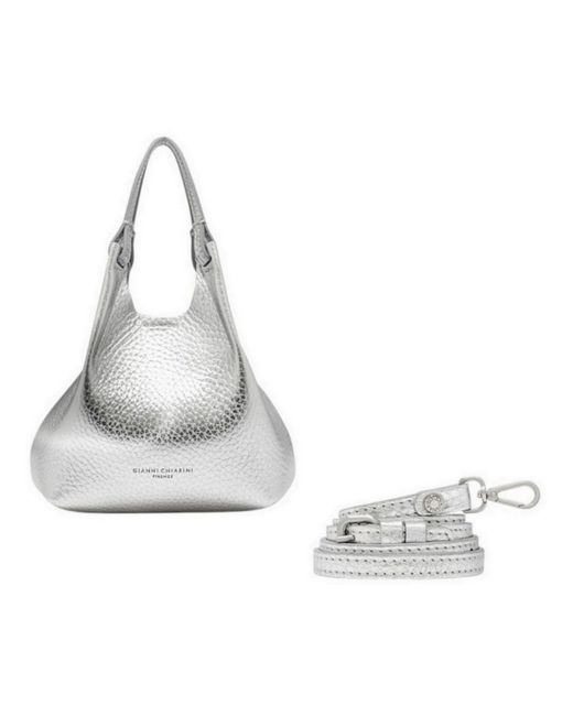 Gianni Chiarini Gray Tote Bags