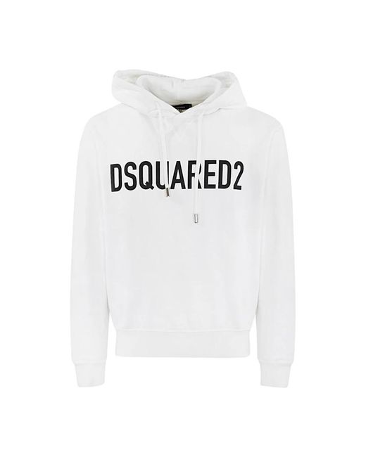 DSquared² Stijlvol Sweatshirt in het White voor heren