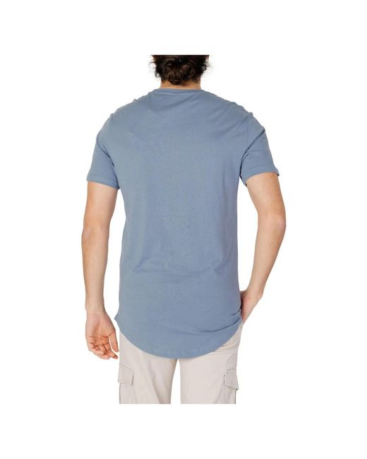 Only & Sons Blue T-Shirts for men