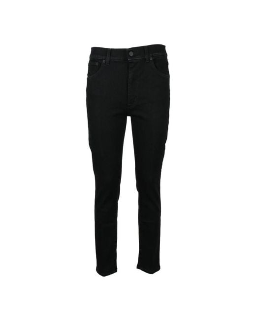 Dondup Black Slim-Fit Jeans