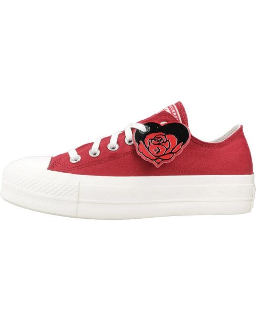 Converse Red Sneakers