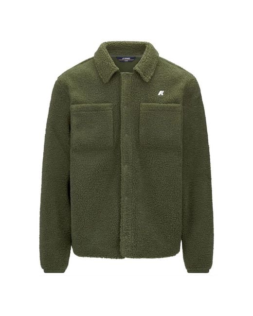 K-Way Green Light Jackets for men