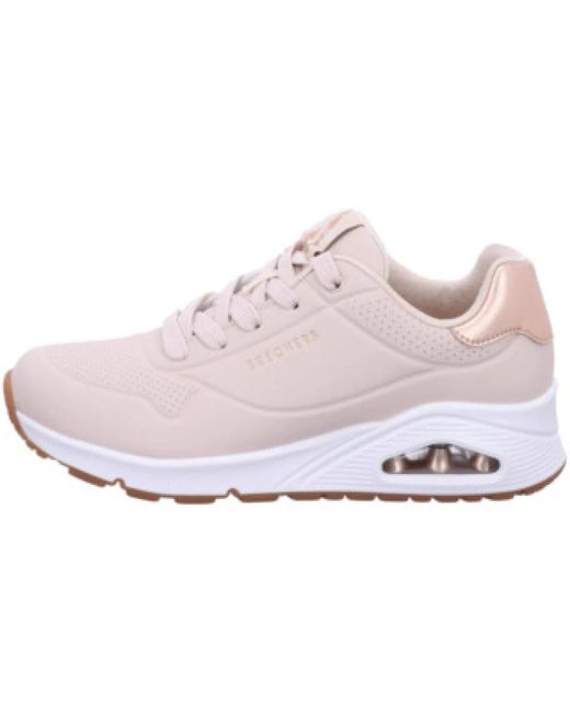 Skechers Pink Casual Schnürschuhe Für Damen