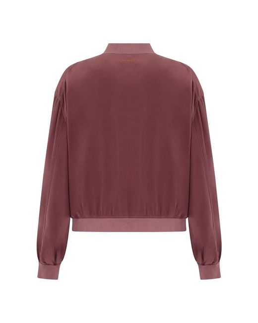Versace Purple Bomber Jackets for men