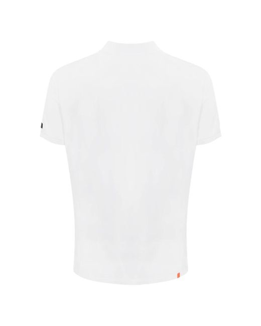 Rrd Weißes technisches polo shirt slim fit in White für Herren